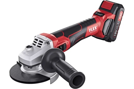 Аккумуляторная угловая шлифовальная машина FLEX LBE 125 18.0-EC/5.0 Set 499323