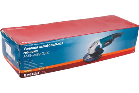 Шлифовальная угловая машина КРАТОН AMG-2400-230J 3 05 01 044