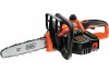 Цепная аккумуляторная пила Black+Decker 18 В, Li-Ion, 5.0 А*ч GKC1825L50-QW