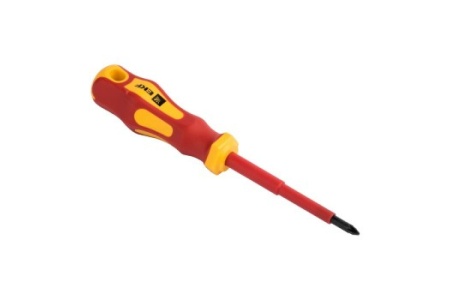 Отвертка EKF Master PH1x80 мм, 1000В ph-1-80-mas-in