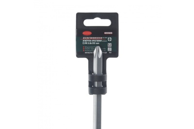 Крестовая силовая отвертка ROCKFORCE PH3.0х125м на пластиковом держателе RF-70230125