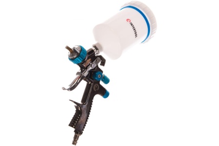 Пневматический краскопульт INTERTOOL LVLP BLUE PT-0134