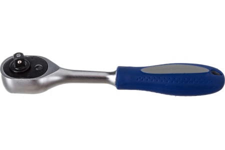 Флажковая трещотка с кнопкой 1/4", 45 зубцов МАСТАК 010-21405H