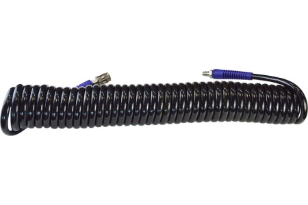 Шланг пневматический спиральный с БРС (10х14 мм; 10 м) WIEDERKRAFT WDK-65810