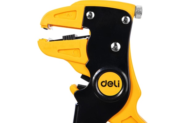 Автоматические клещи для снятия изоляции (стриппер) DELI dl2003 165 мм, диаметр кабеля 0,5-6 мм 118992