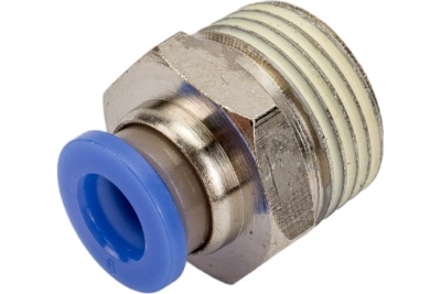 Фитинг для пластиковых трубок (6 мм; 3/8М) ROCKFORCE RF-SPC06-03