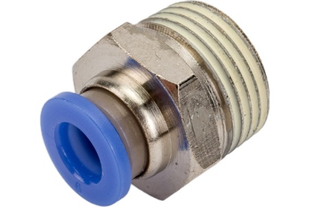 Фитинг для пластиковых трубок (6 мм; 3/8М) ROCKFORCE RF-SPC06-03