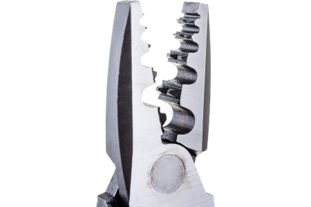 Пресс-клещи для обжима контактных гильз KNIPEX VDE, кол-во гнезд: 9, L-180 мм KN-9778180SB