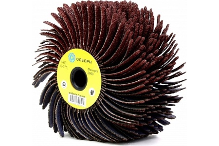 Диск лепестковый шлифовальный гибкий (118 мм; абразивная ткань P60) ОСБОРН 6-071 PLM.FD11860CP60