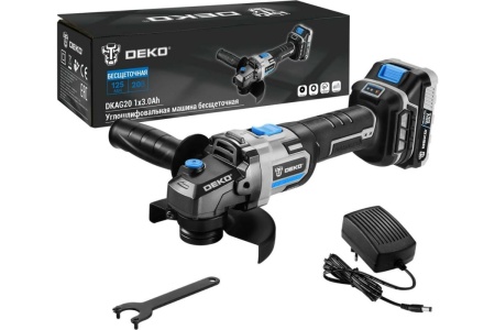 Углошлифовальная бесщеточная машина DEKO DKAG20 063-4026