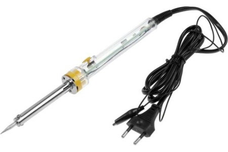 Паяльник TUNDRA долговечное жало, регулировка 200-450 градусов, 40Вт, 220В 1965019