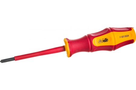 Диэлектрическая отвертка КВТ Профи PH/FL1x80 79776