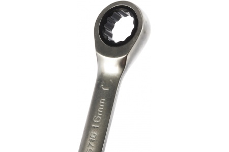 Комбинированный трещоточный ключ ROCKFORCE 16мм RF-75716