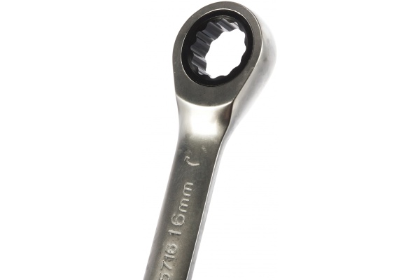 Комбинированный трещоточный ключ ROCKFORCE 16мм RF-75716