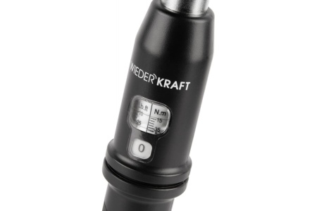 Динамометрический ключ WIEDERKRAFT 15-110 Нм, трещотка с проходным квадратом 3/8 WDK-NX15110