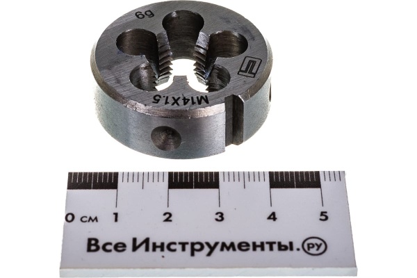 Плашка М14 х 1,5 мм СИБРТЕХ 77036