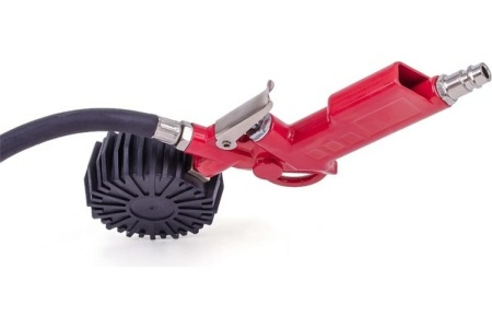 Пневматический пистолет для подкачки колес с манометром 63мм INTERTOOL PT-0503