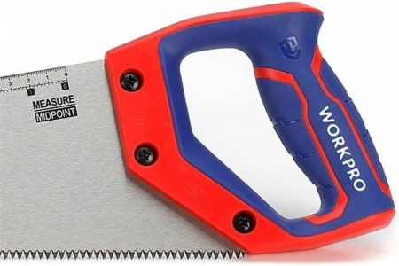 Ножовка по дереву WORKPRO 400 мм, SK5, 7TPI WP215005