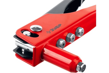 Заклепочник для алюминиевых заклепок ЗУБР МХ100 d=2.4-4.8мм, cтальной корпус 31050