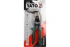 Ножницы по металлу YATO изогнутые правые 225мм YT-1914