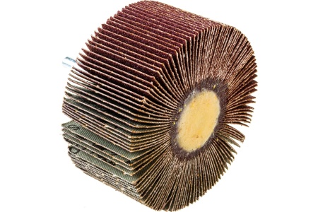 Круг лепестковый с оправкой (80х40 мм; P180) ПРАКТИКА 649-134