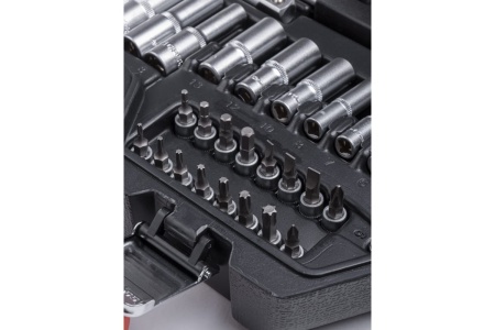 Набор инструмента AV STEEL 144 предмета 1/4",3/8",1/2" профессиональный AV-011144