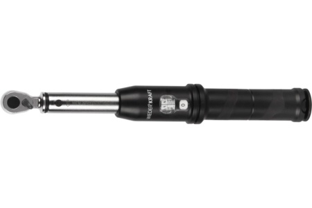 Динамометрический ключ WIEDERKRAFT 5-25 Нм, реверсивная трещотка с квадратом 1/4 WDK-NS05025