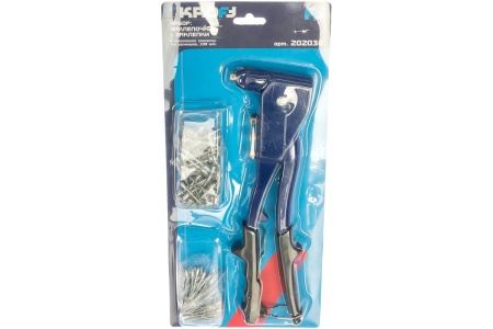 Заклепочник KROFT заклепки в комплекте 202036