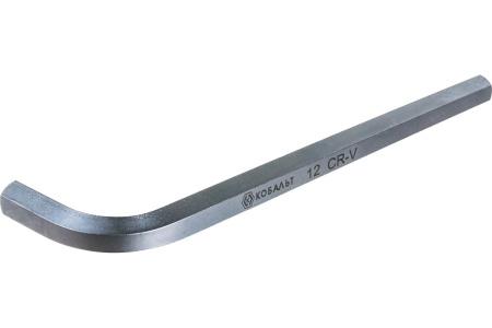 Ключ угловой шестигранный 12 мм Cr-V КОБАЛЬТ 649-820