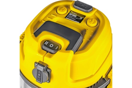 Строительный пылесос Kolner KVC 1900S 1900Вт, объем бака 35 л кн1900свц