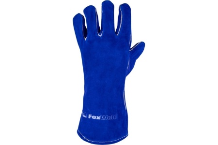 Термостойкие спилковые краги Foxweld ИНДИГО КС-01 8494