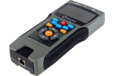 Сетевой тестер кабеля 5Bites UTP/FTP/STP RJ45, TEL RJ11/12, BNC, рефлектометр TDR, LCD LY-CT030 PRO