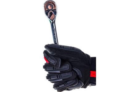 Трещотка с прямой металлической ручкой ЭВРИКА 3/8 72-зубцовая ER-73872