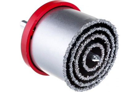 Набор коронок по керамической плитке (33-83 мм) + напильник MATRIX 72842