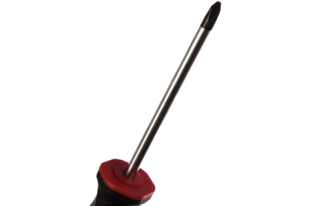 Отвертка с противоскользящими вставками CrV 6х100 РН2 FIT 55114