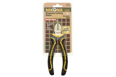 Боковые кусачки NIKONA никелированные, 160мм 10-446