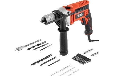 Ударная дрель Black+Decker KR 705 KA40