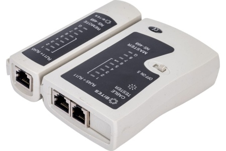 Сетевой тестер кабеля 5bites UTP/FTP/STP RJ45, TEL RJ11/12 LY-CT005