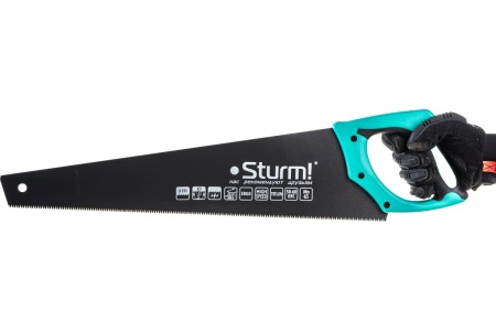 Ножовка по дереву Sturm 500 мм тефлоновое покрытие 9TPI 3D 1060-64-500