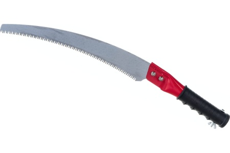 Пила с изогнутым полотном трубчатая ручка, крепление телескопическое удлиненное SAMURAI P-C330-LH