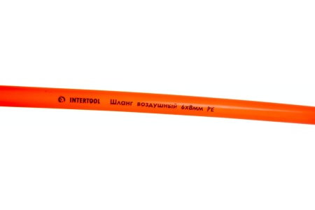 Шланг спиральный с быстроразъемными соединениями (10 м; 6x8 мм; 15 бар; ПВХ) INTERTOOL PT-1704