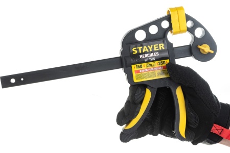 Ручная пистолетная струбцина STAYER PROFI 150 мм 32242-15