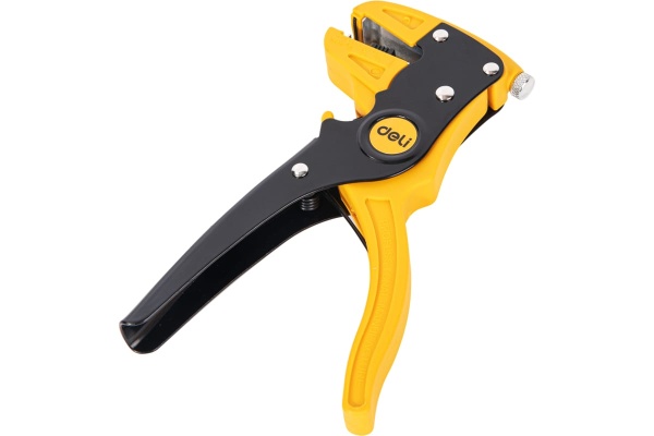 Автоматические клещи для снятия изоляции (стриппер) DELI dl2003 165 мм, диаметр кабеля 0,5-6 мм 118992