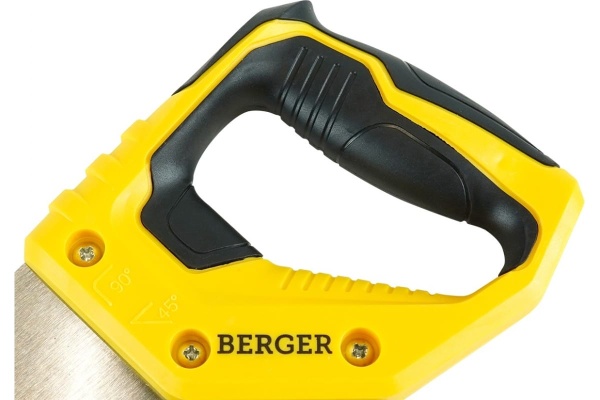 Ножовка по дереву Berger BG 400мм, 3D заточка, 7TPI,BG1841