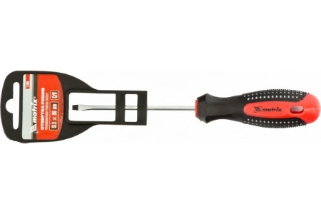 Отвертка SL3,0х80 мм MATRIX Fusion Anti slip 11406
