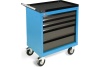 Инструментальная тележка ДиКом TS-800.05 синяя 12.0152-107 Инструментальная тележка ДиКом TS-800.05 синяя 12.0152-107
