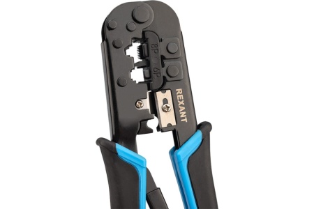 Кримпер REXANT HT-568R для обжима 8P8C, 6P6C 12-3432-1