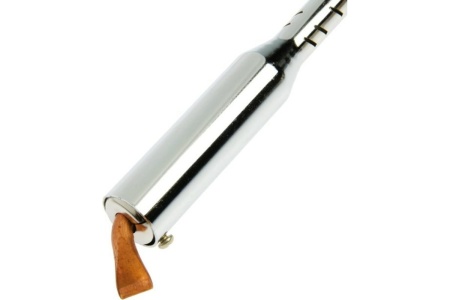 Паяльник TUNDRA деревянная рукоятка, плоское жало, 150Вт, 220В 1026067