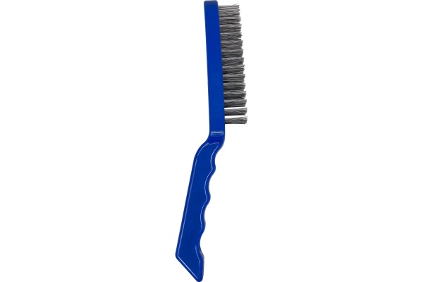 Щетка по металлу vertextools с пластиковой ручкой, 4-ряд 1212-03