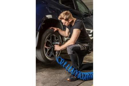 Шланг спиральный пневматический (12х17 мм; 15 м) NEO Tools 14-802